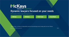 Desktop Screenshot of mckayslaw.com