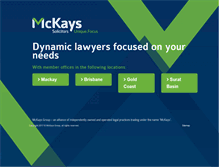 Tablet Screenshot of mckayslaw.com
